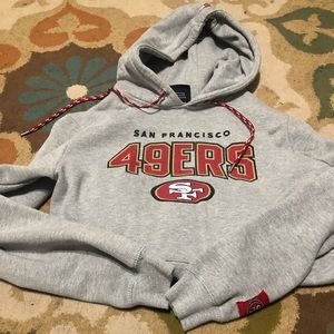 San Francisco 49ers small hoodie.